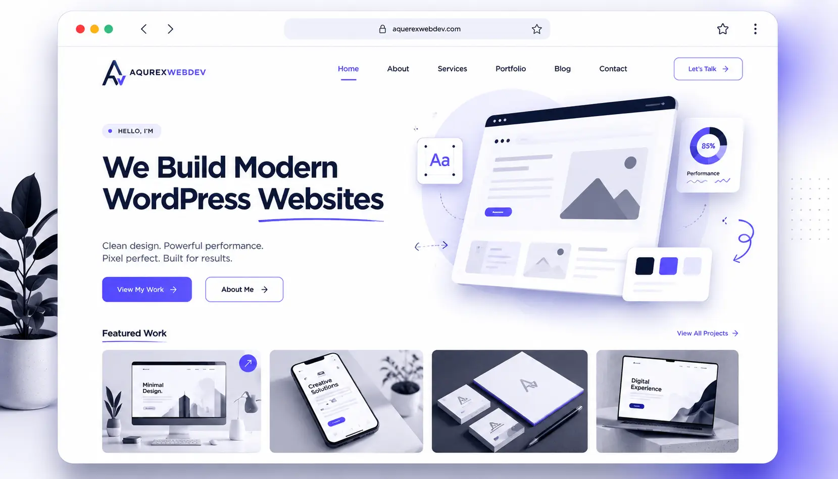MinimalFolio – Creative Portfolio